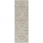 Surya Manisa Charcoal Rug 2'6" X 8'