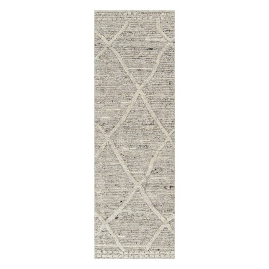 Surya Manisa Charcoal Rug 2'6" X 8'