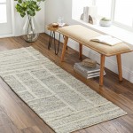 Surya Manisa Mns-2304 Gray Rug 2'6" X 8'