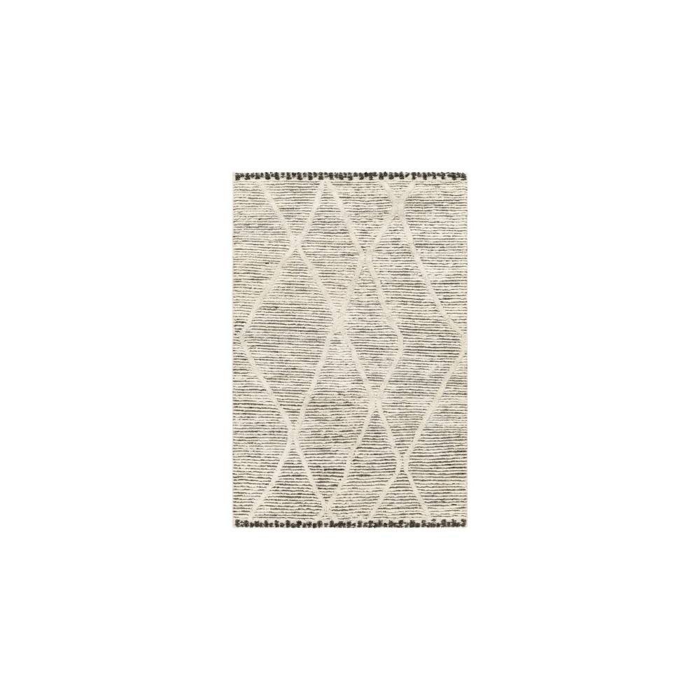 Surya Manisa Black Rug 9' X 12' Surya Manisa Black Rug 9' X 12'