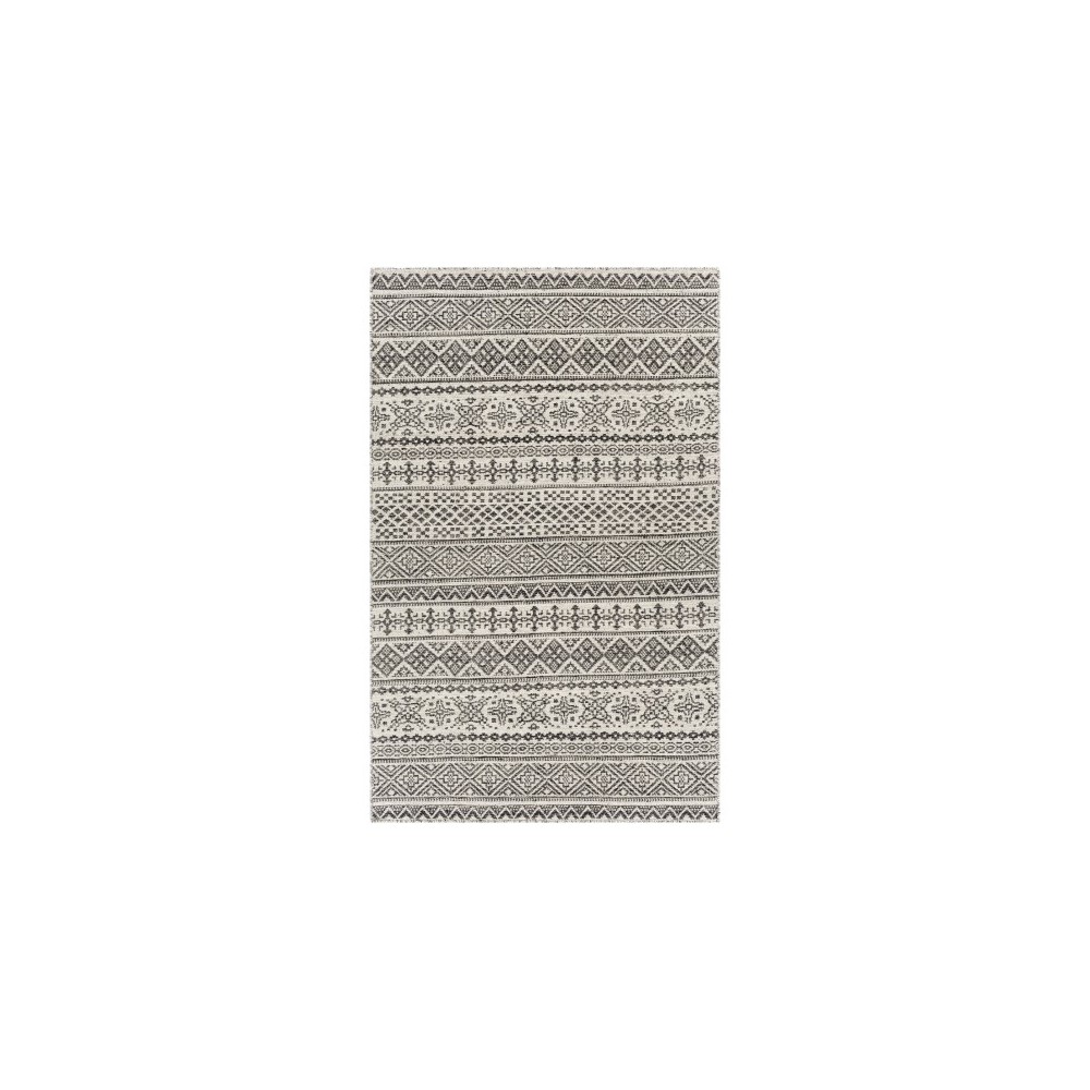 Surya Mardin Mdi-2313 Black Rug 6' X 9' Surya Mardin Mdi-2313 Black Rug 6' X 9'