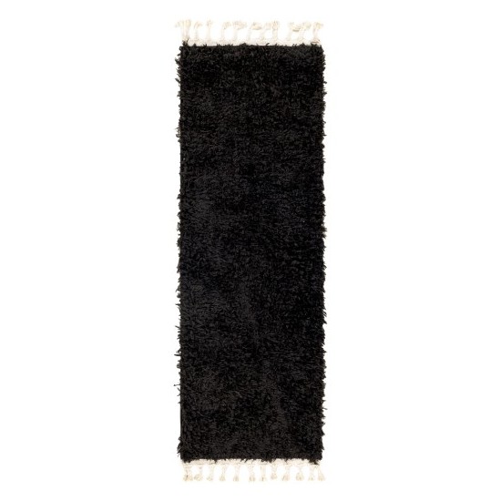 Surya Merino Black Rug 1'8" X 5'