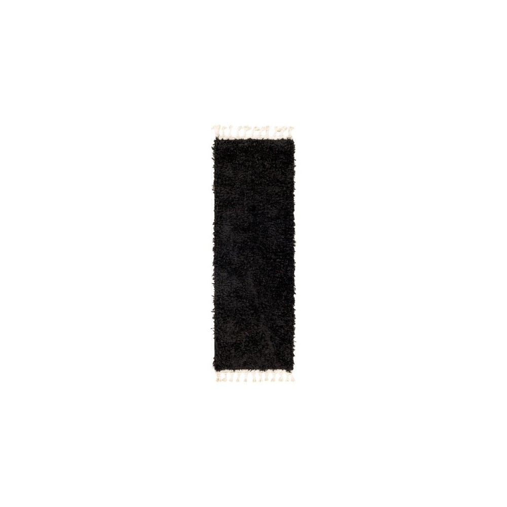 Surya Merino Black Rug 1'8" X 5'