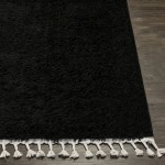 Surya Merino Black Rug 5' X 7'