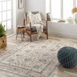 Surya Merit Cream Rug 6'7" X 9'