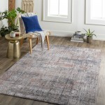 Surya Merit Mei-2301 Burnt Orange Rug 5'3" X 7'3"