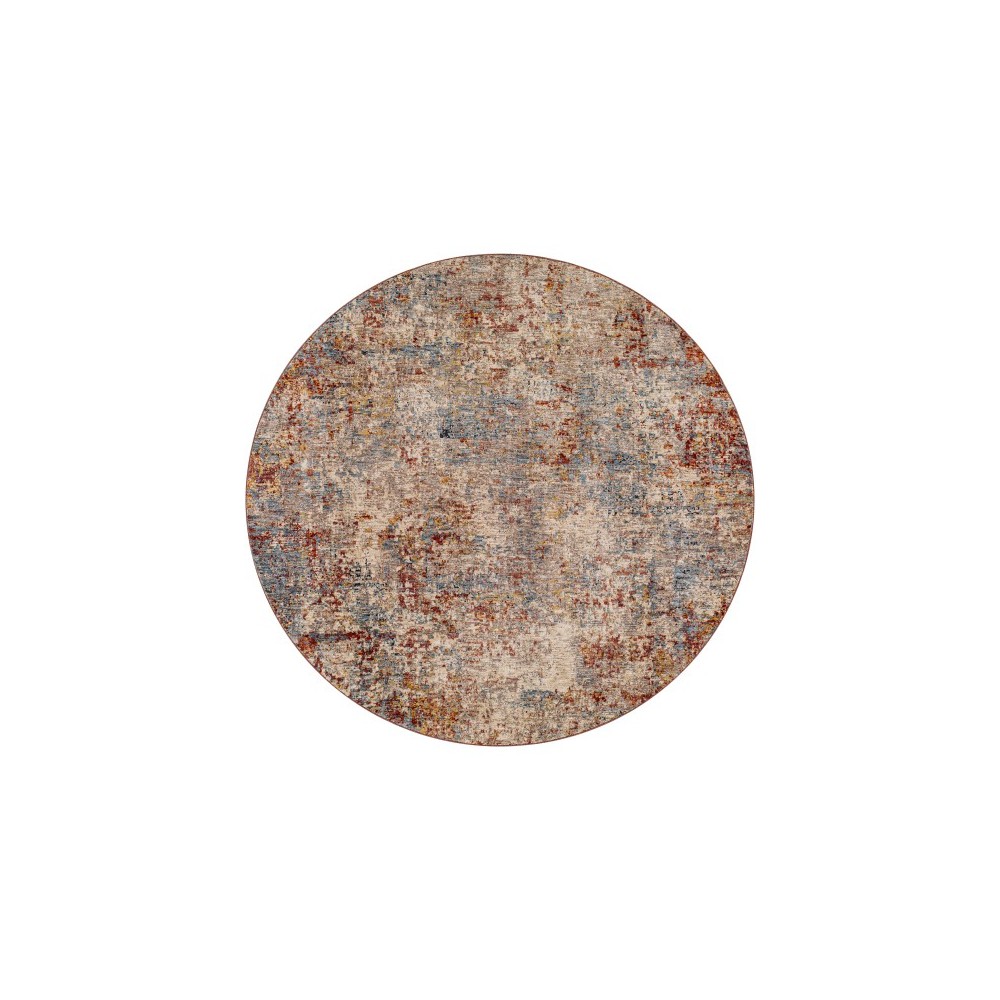 Surya Mirabel Mbe-2300 Dusty Coral Rug 5'3" Round