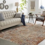 Surya Mirabel Mbe-2300 Dusty Coral Rug 5'3" Round