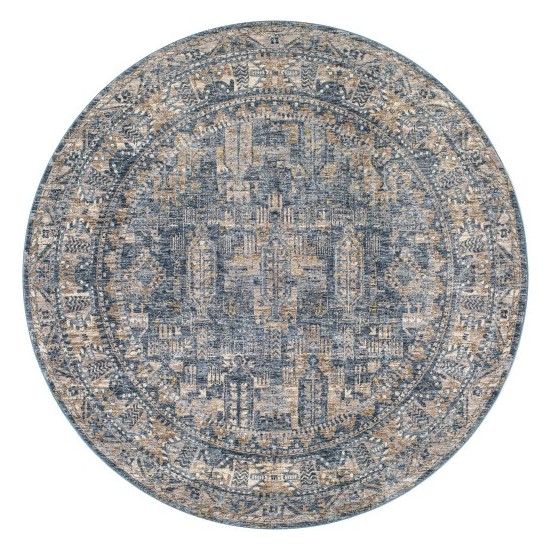 Surya Mirabel Mbe-2301 Dark Blue Rug 7'10" Round