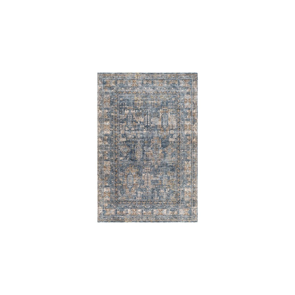 Surya Mirabel Dark Blue Rug 8'8" X 14'10" Surya Mirabel Dark Blue Rug 8'8" X 14'10"
