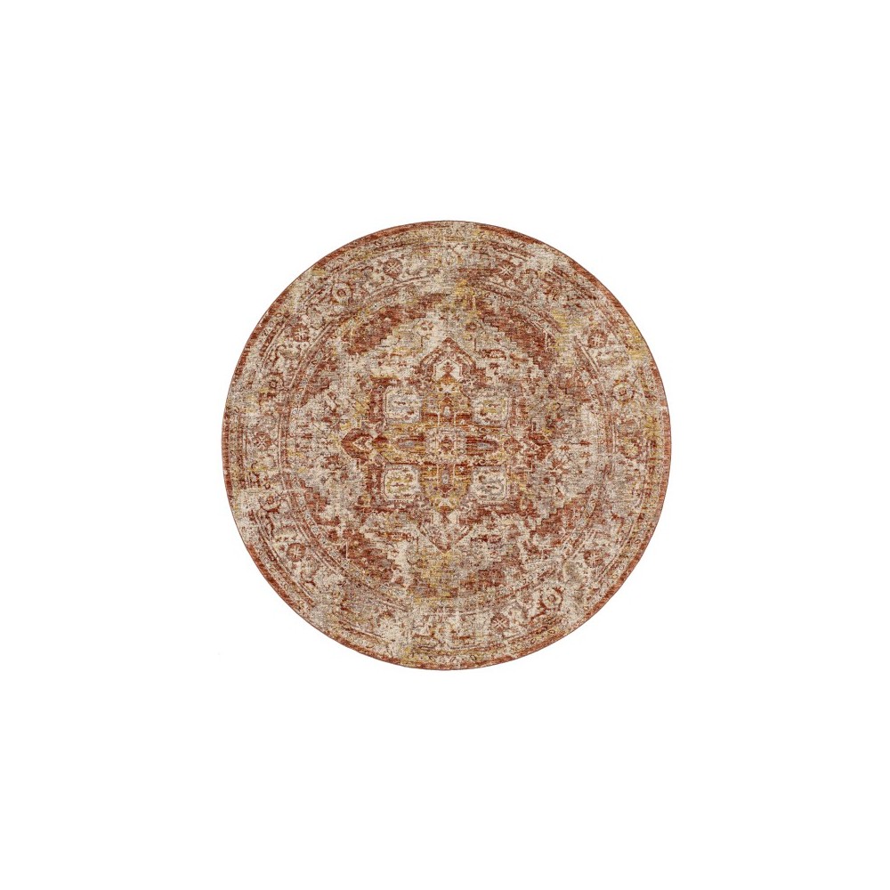 Surya Mirabel Mbe-2304 Dusty Coral Rug 6'7" Round