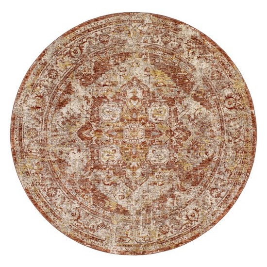 Surya Mirabel Mbe-2304 Dusty Coral Rug 7'10" Round