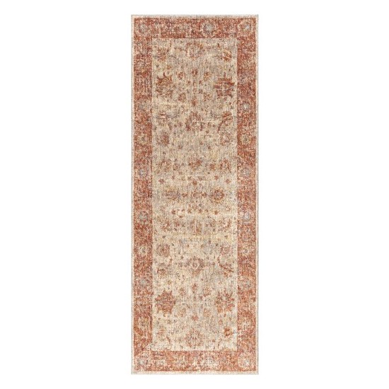 Surya Mirabel Mbe-2306 Brick Red Rug 2'7" X 7'3"