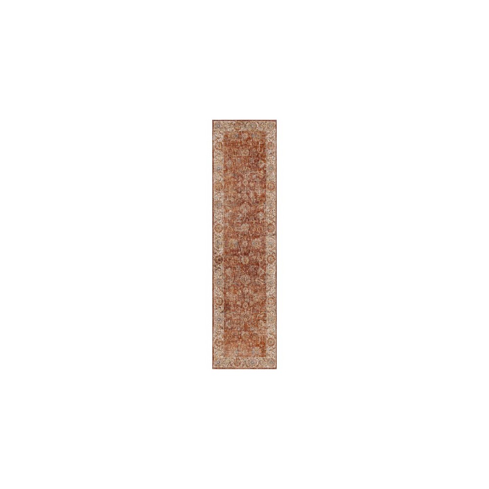 Surya Mirabel Mbe-2307 Brick Red Rug 2'7" X 10' Surya Mirabel Mbe-2307 Brick Red Rug 2'7" X 10'