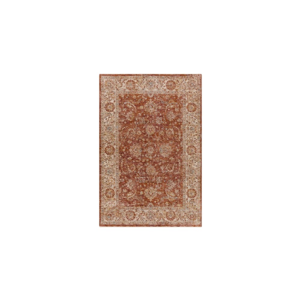 Surya Mirabel Mbe-2307 Brick Red Rug 5' X 7'5" Surya Mirabel Mbe-2307 Brick Red Rug 5' X 7'5"