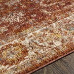 Surya Mirabel Mbe-2307 Brick Red Rug 5' X 7'5"