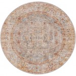 Surya Mirabel Mbe-2310 Teal Rug 5'3" Round