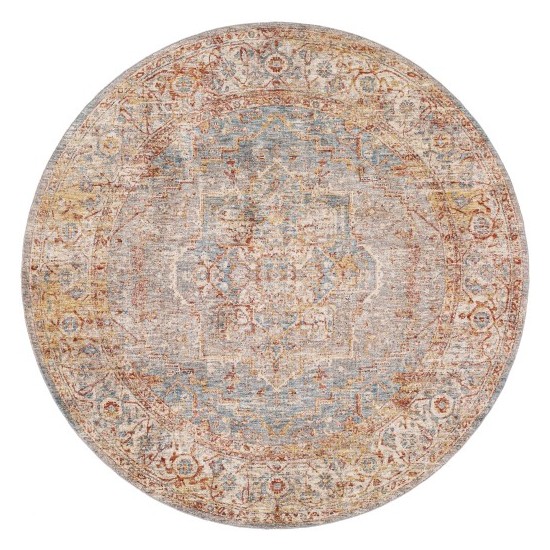 Surya Mirabel Mbe-2310 Teal Rug 6'7" Round