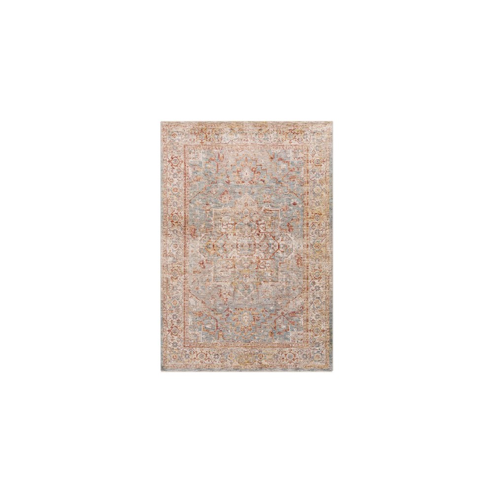 Surya Mirabel Mbe-2310 Teal Rug 7'10" X 10'3" Surya Mirabel Mbe-2310 Teal Rug 7'10" X 10'3"