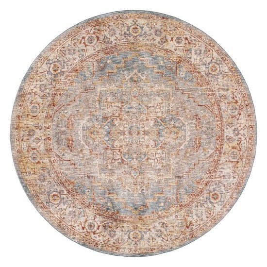 Surya Mirabel Mbe-2310 Teal Rug 7'10" Round