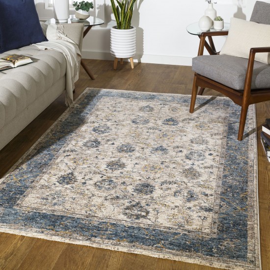 Surya Mirabel Mbe-2313 Teal Rug 2'7" X 10'