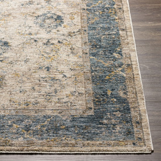 Surya Mirabel Mbe-2313 Teal Rug 2'7" X 7'3"