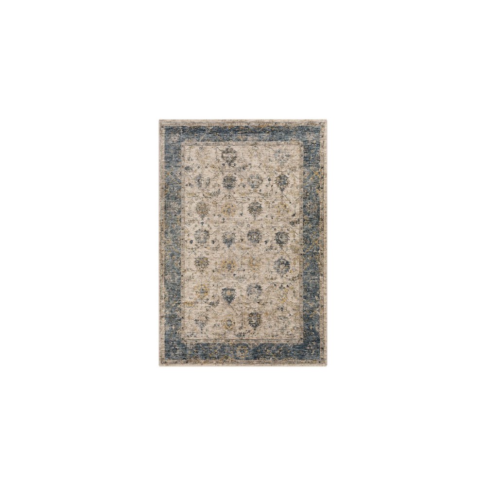 Surya Mirabel Mbe-2313 Teal Rug 5' X 7'5" Surya Mirabel Mbe-2313 Teal Rug 5' X 7'5"