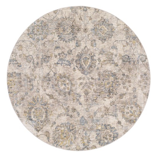 Surya Mirabel Mbe-2316 Teal Rug 6'7" Round