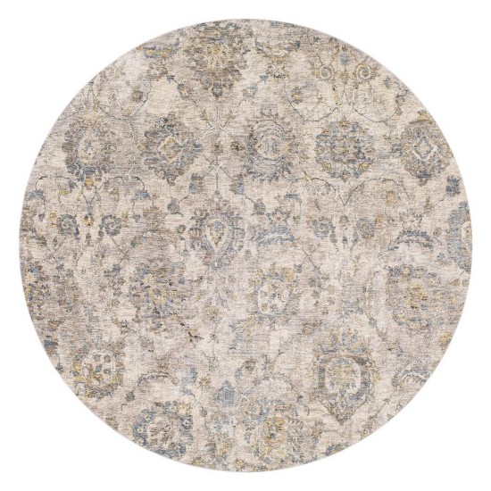 Surya Mirabel Mbe-2316 Teal Rug 7'10" Round