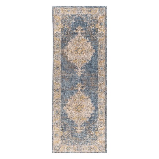 Surya Mirabel Mbe-2317 Teal Rug 2'7" X 10'