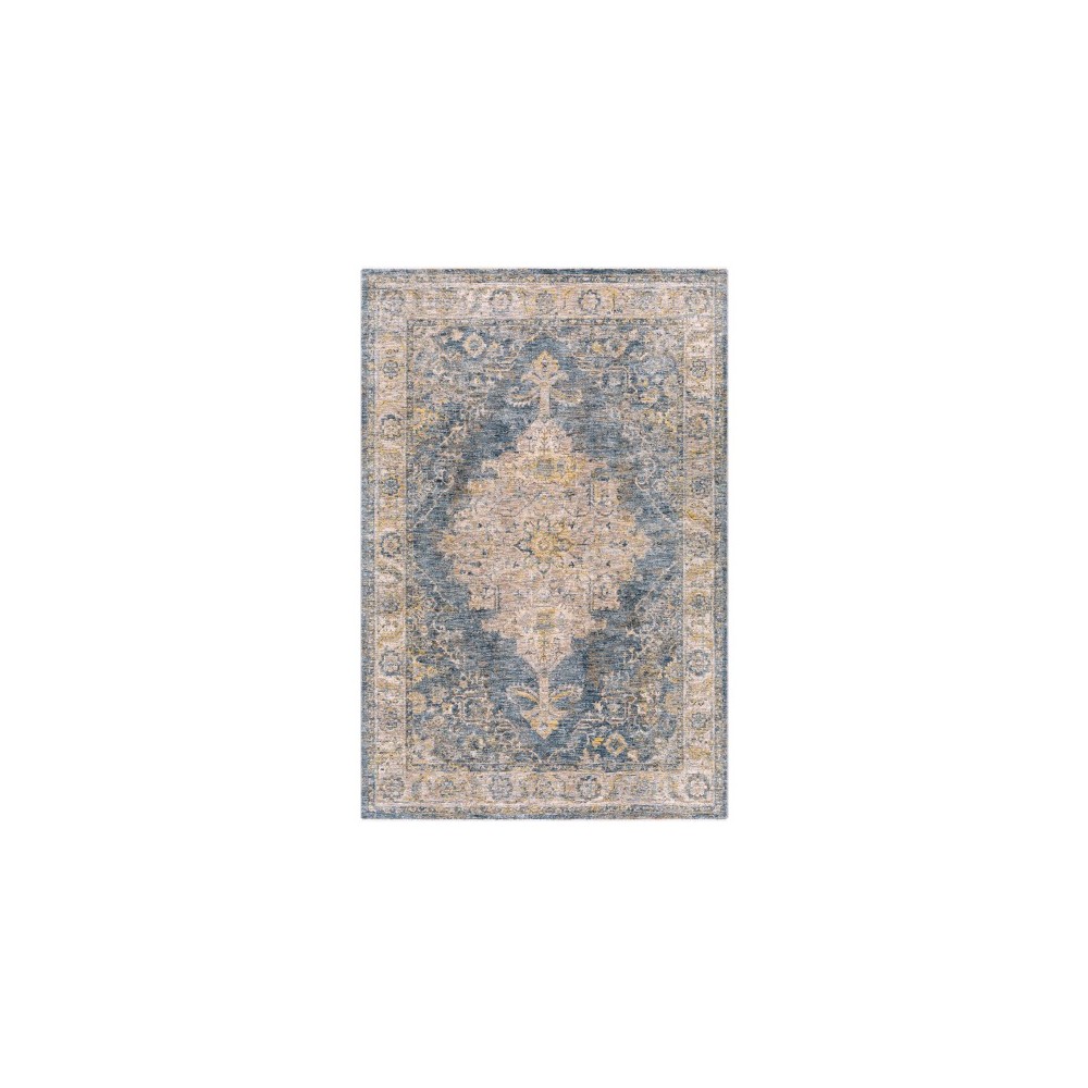 Surya Mirabel Mbe-2317 Teal Rug 2'7" X 4' Surya Mirabel Mbe-2317 Teal Rug 2'7" X 4'