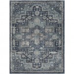 Surya Montana Dark Blue Rug 5'3" X 7'