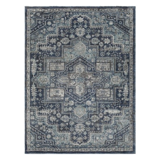 Surya Montana Dark Blue Rug 5'3" X 7'