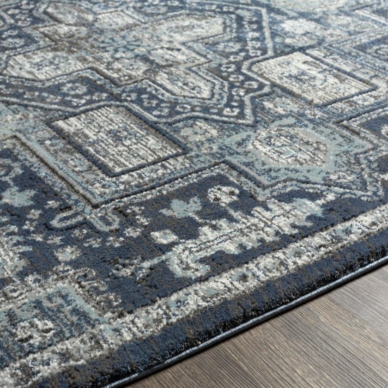 Surya Montana Dark Blue Rug 5'3" X 7'