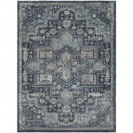 Surya Montana Dark Blue Rug 6'7" X 9'