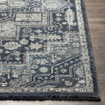 Surya Montana Dark Blue Rug 6'7" X 9'