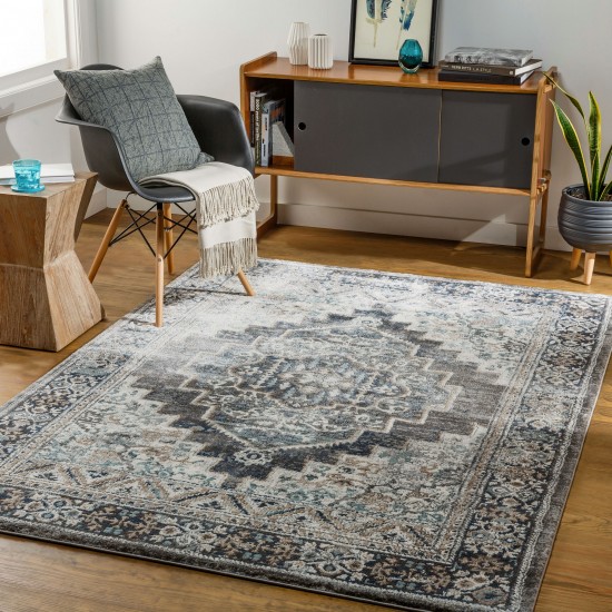 Surya Montana Mtn-2307 Charcoal Rug 6'7" X 9'