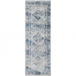 Surya Monte Carlo Blue Rug 2'7" X 12'