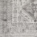 Surya Monte Carlo Mnc-2314 Light Gray Rug 2'7" X 12'
