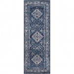 Surya Monte Carlo Navy Rug 2'7" X 12'