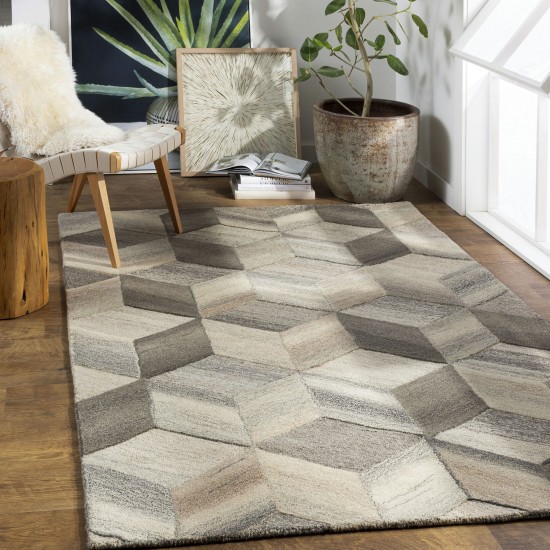 Surya Mountain Medium Gray Rug 12' X 15'