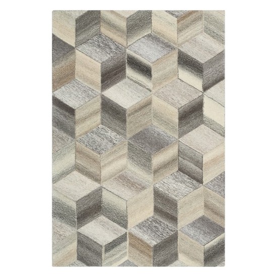 Surya Mountain Medium Gray Rug 6' X 9'