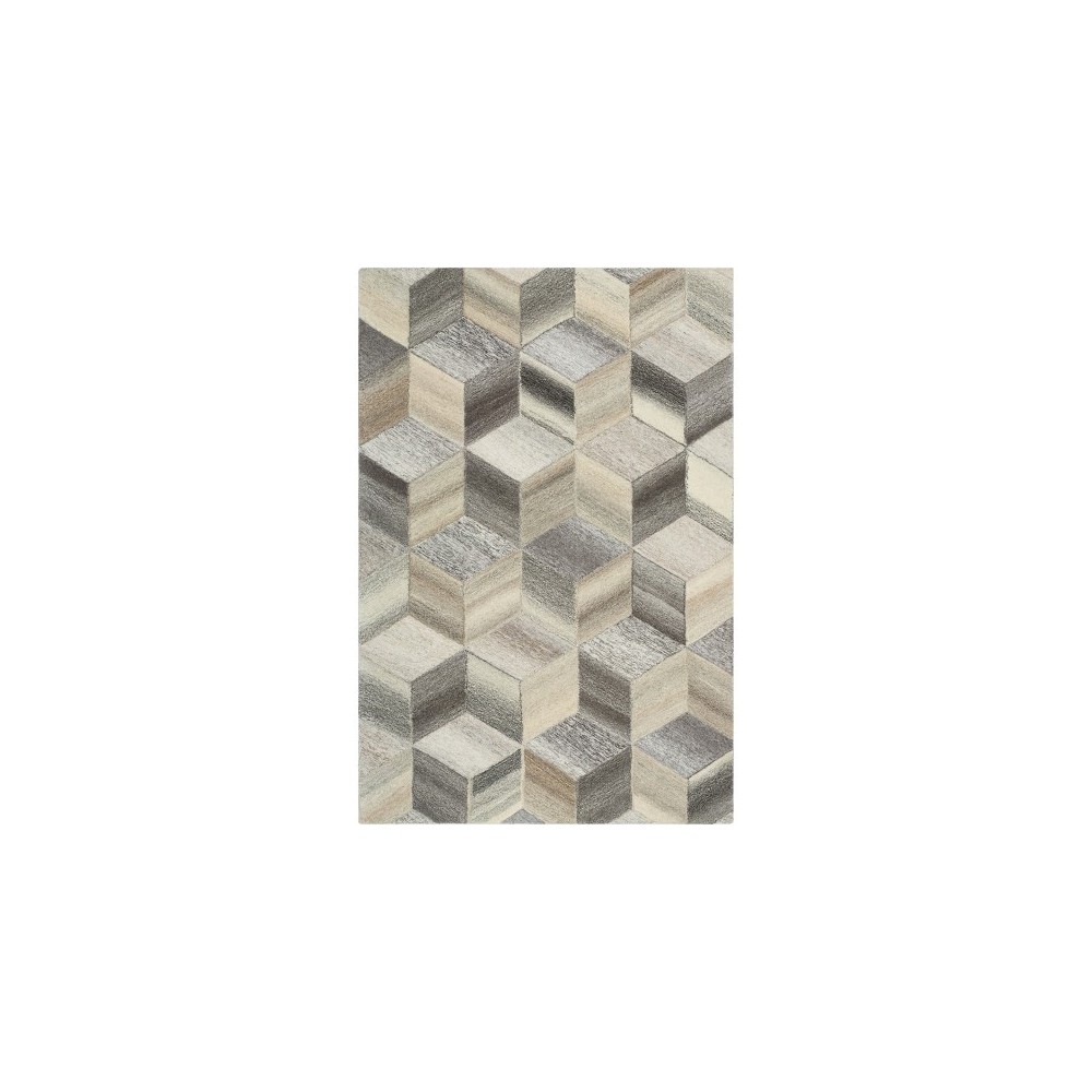 Surya Mountain Medium Gray Rug 6' X 9'