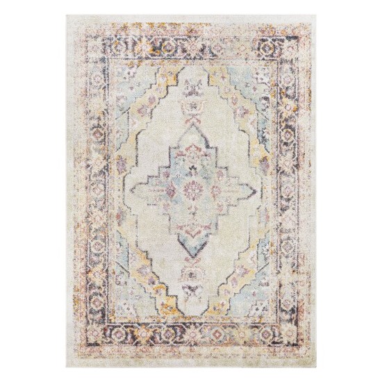 Surya New Mexico Ice Blue Rug 5'3" X 7'3"