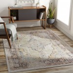 Surya New Mexico Ice Blue Rug 5'3" X 7'3"