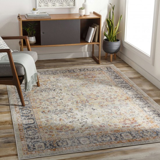 Surya New Mexico Nwm-2356 Charcoal Rug 5'3" X 7'3"