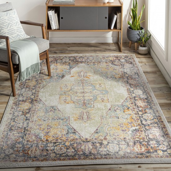 Surya New Mexico Nwm-2357 Charcoal Rug 5'3" X 7'3"