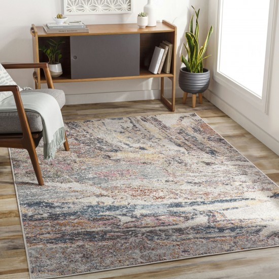 Surya New Mexico Nwm-2360 Blue Rug 5'3" X 7'3"