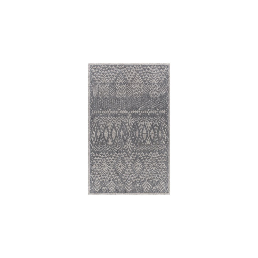 Surya Newcastle Charcoal Rug 4' X 6'