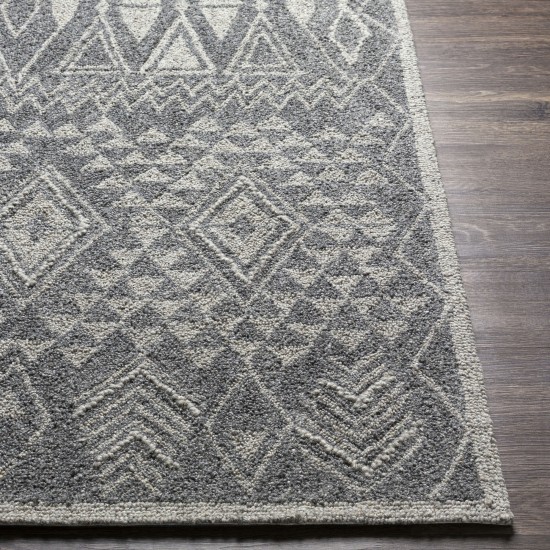 Surya Newcastle Charcoal Rug 6' X 9'